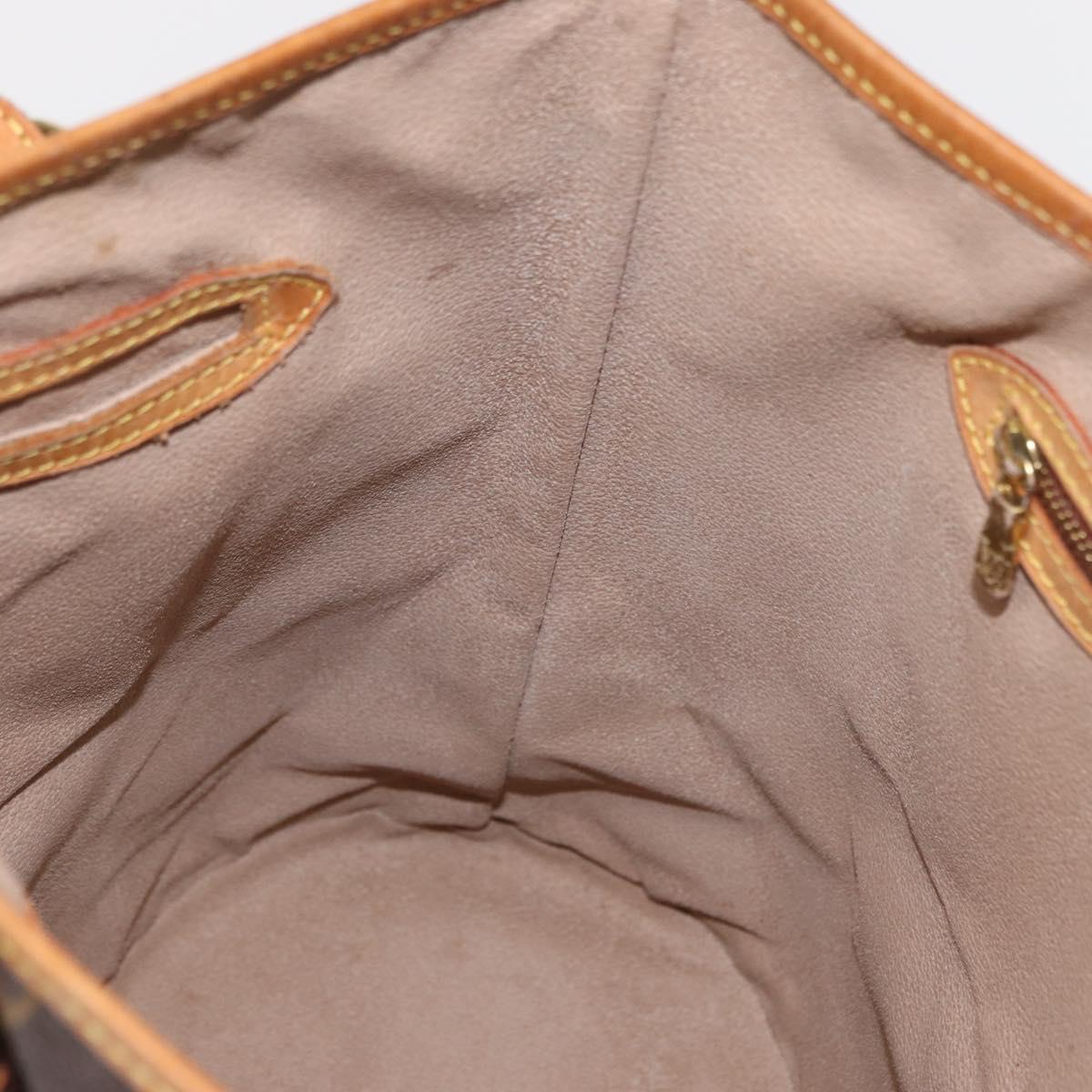 LOUIS VUITTON Monogram Bucket GM Shoulder Bag M42236 LV Auth 162681