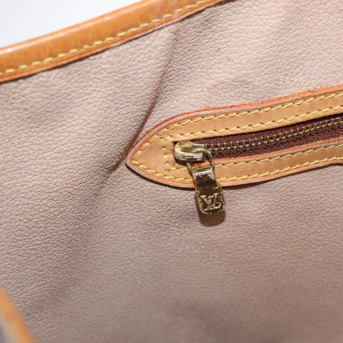 LOUIS VUITTON Monogram Bucket GM Shoulder Bag M42236 LV Auth 162681