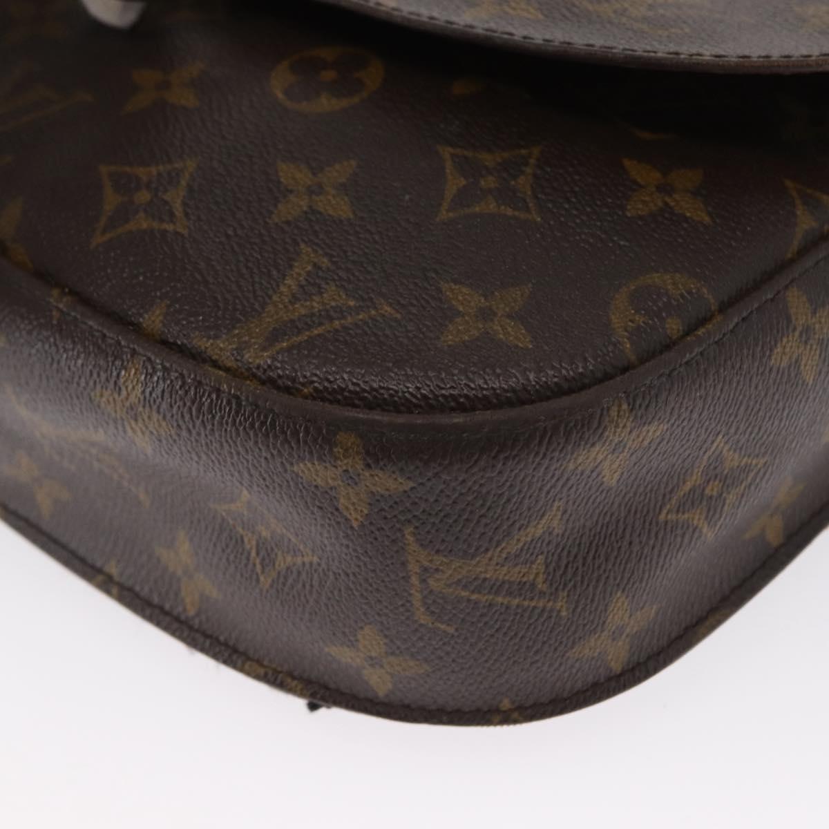 LOUIS VUITTON Monogram Saint Cloud GM Shoulder Bag M51242 LV Auth 162682