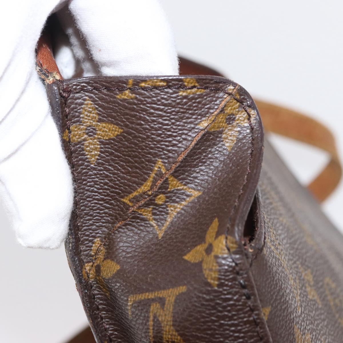 LOUIS VUITTON Monogram Saint Cloud GM Shoulder Bag M51242 LV Auth 162682