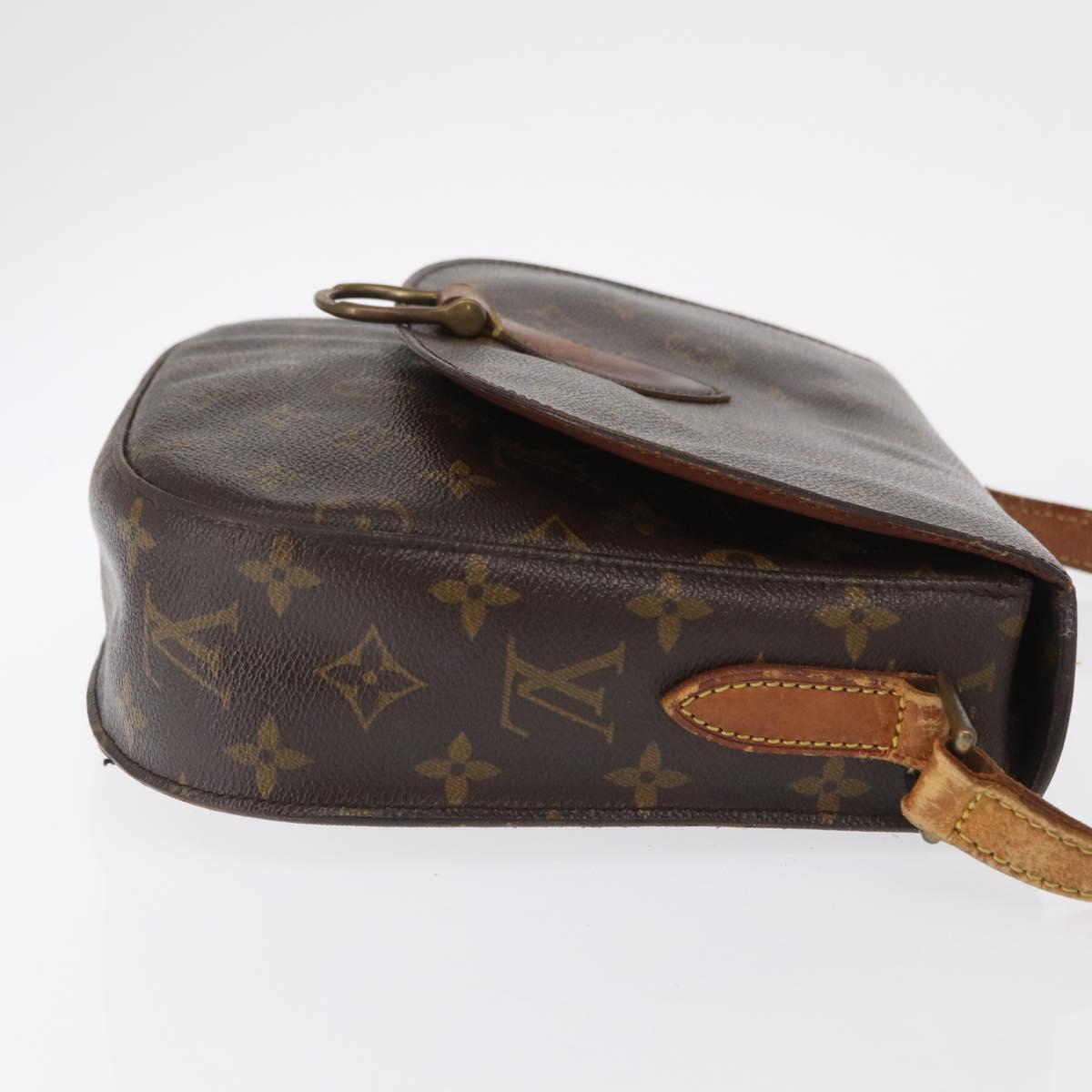 LOUIS VUITTON Monogram Saint Cloud GM Shoulder Bag M51242 LV Auth 162682