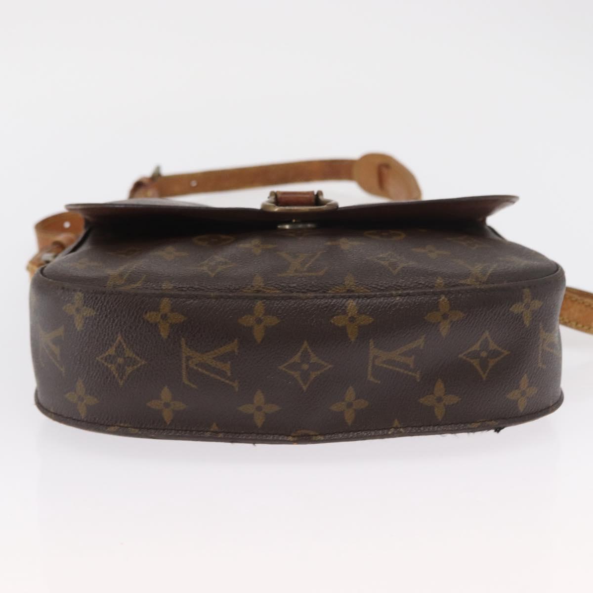 LOUIS VUITTON Monogram Saint Cloud GM Shoulder Bag M51242 LV Auth 162682