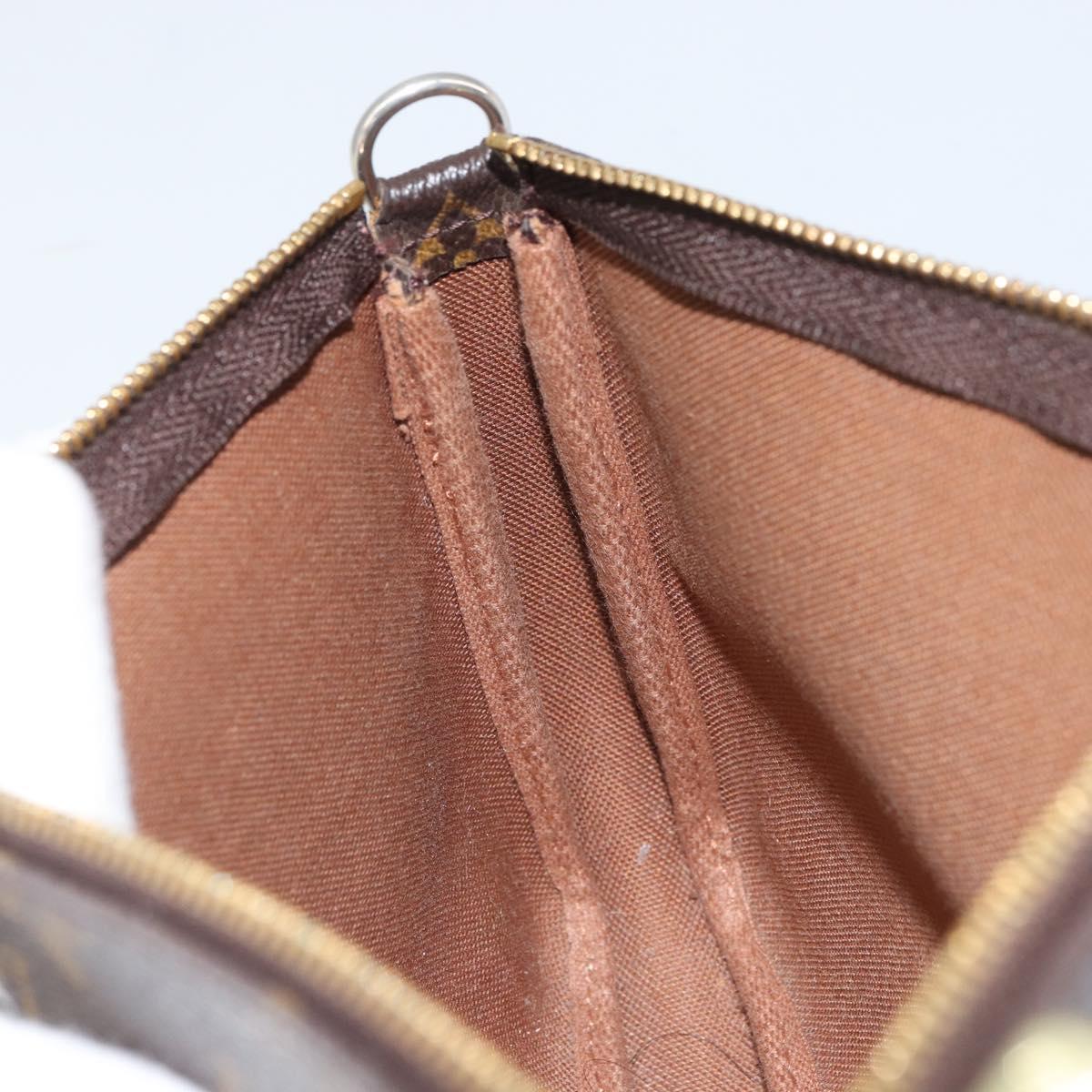 LOUIS VUITTON Monogram Pochette Accessoires Pouch M51980 LV Auth 162685