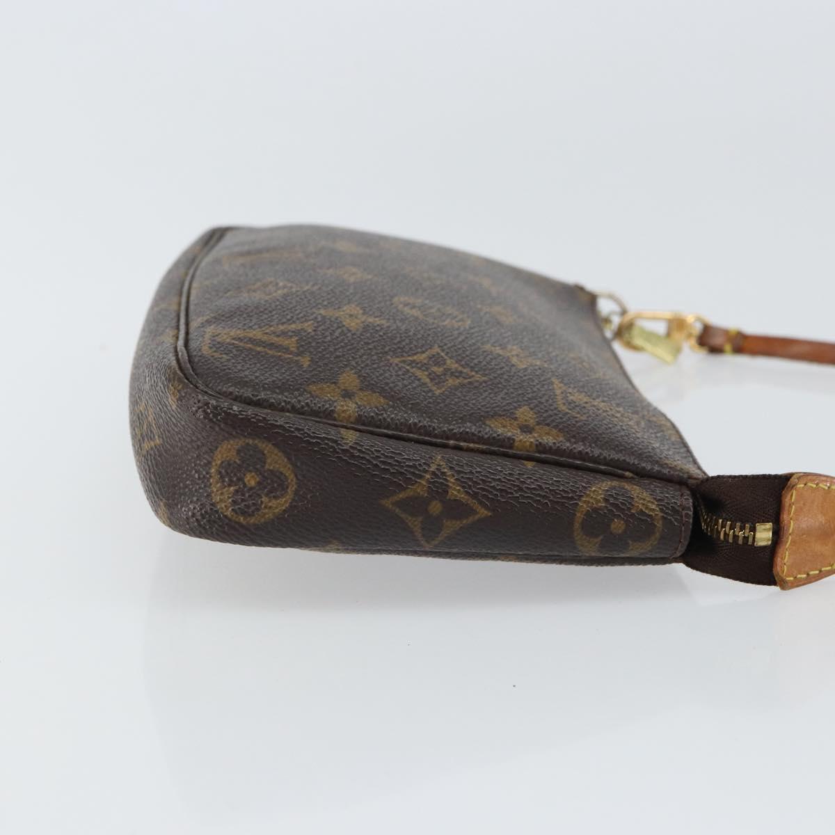 LOUIS VUITTON Monogram Pochette Accessoires Pouch M51980 LV Auth 162685