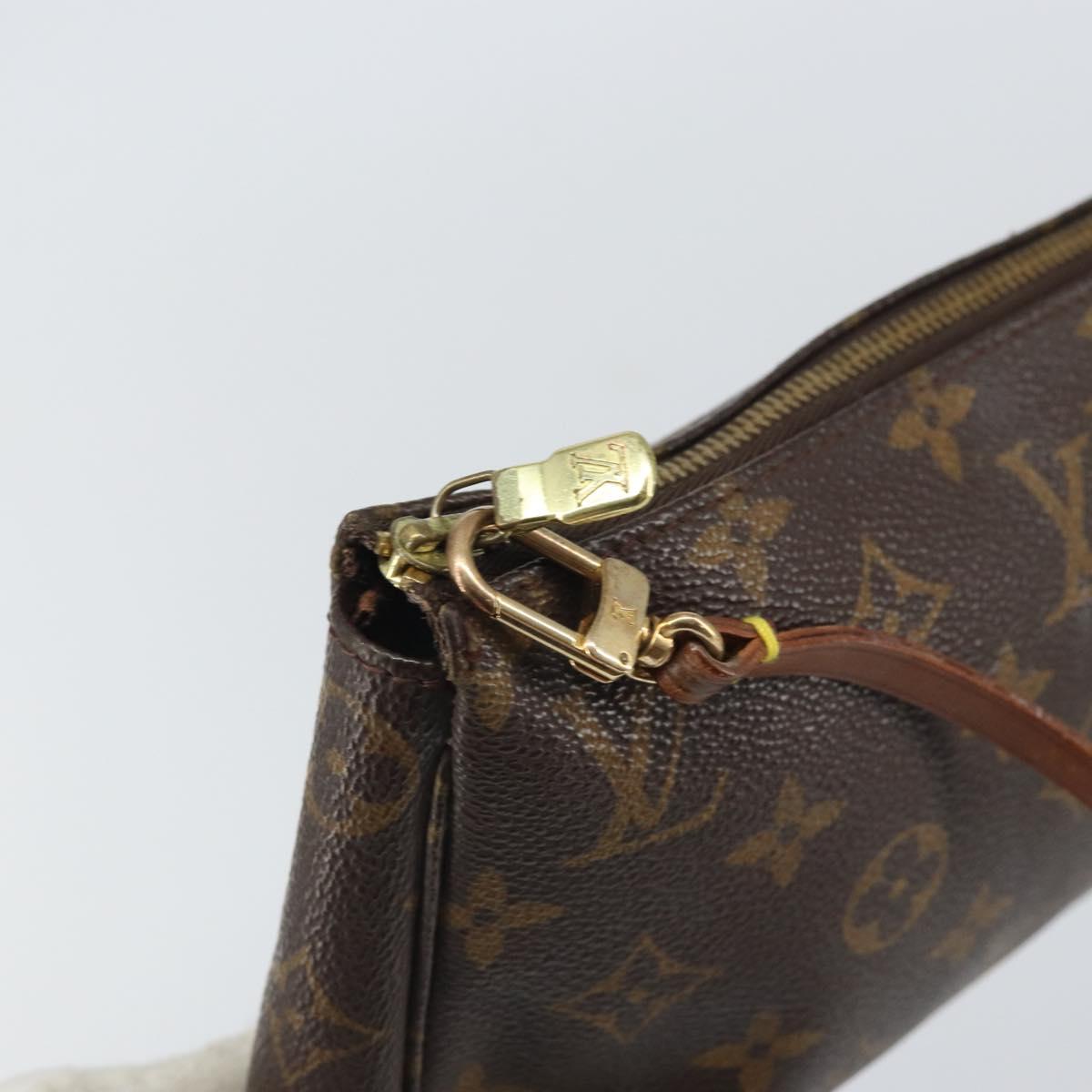 LOUIS VUITTON Monogram Pochette Accessoires Pouch M51980 LV Auth 162690