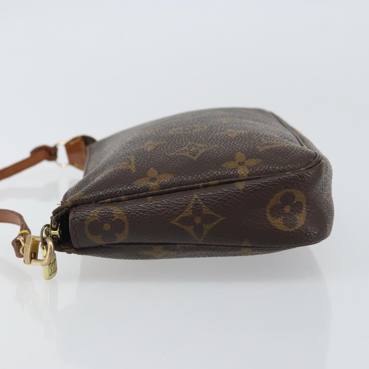 LOUIS VUITTON Monogram Pochette Accessoires Pouch M51980 LV Auth 162690