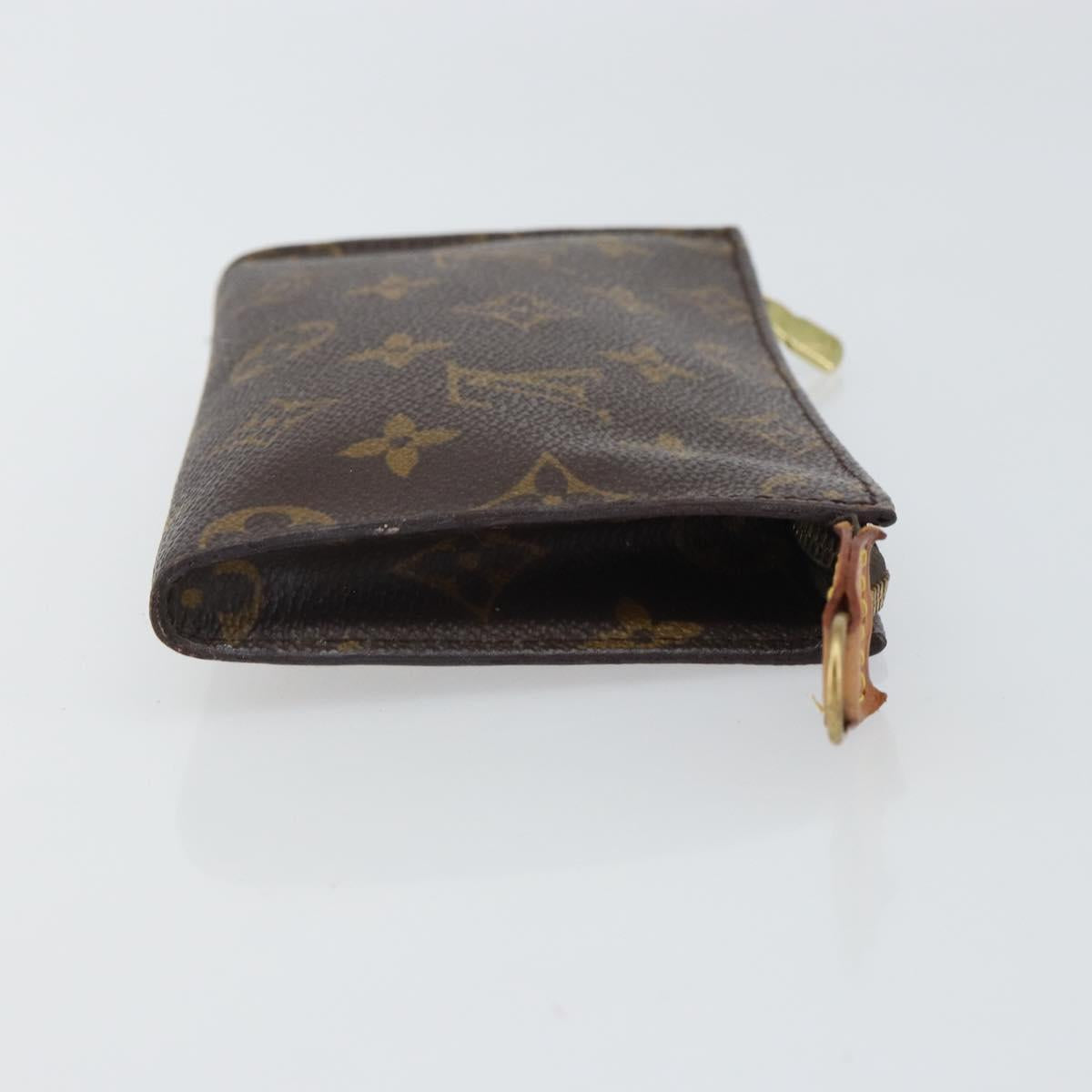 LOUIS VUITTON Monogram Bucket PM Accessory Pouch LV Auth 162695