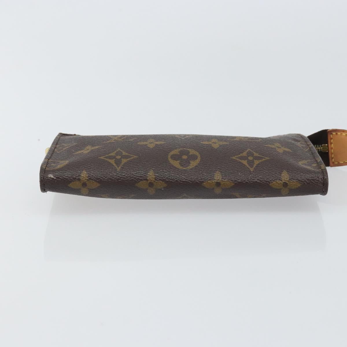 LOUIS VUITTON Monogram Bucket PM Accessory Pouch LV Auth 162695