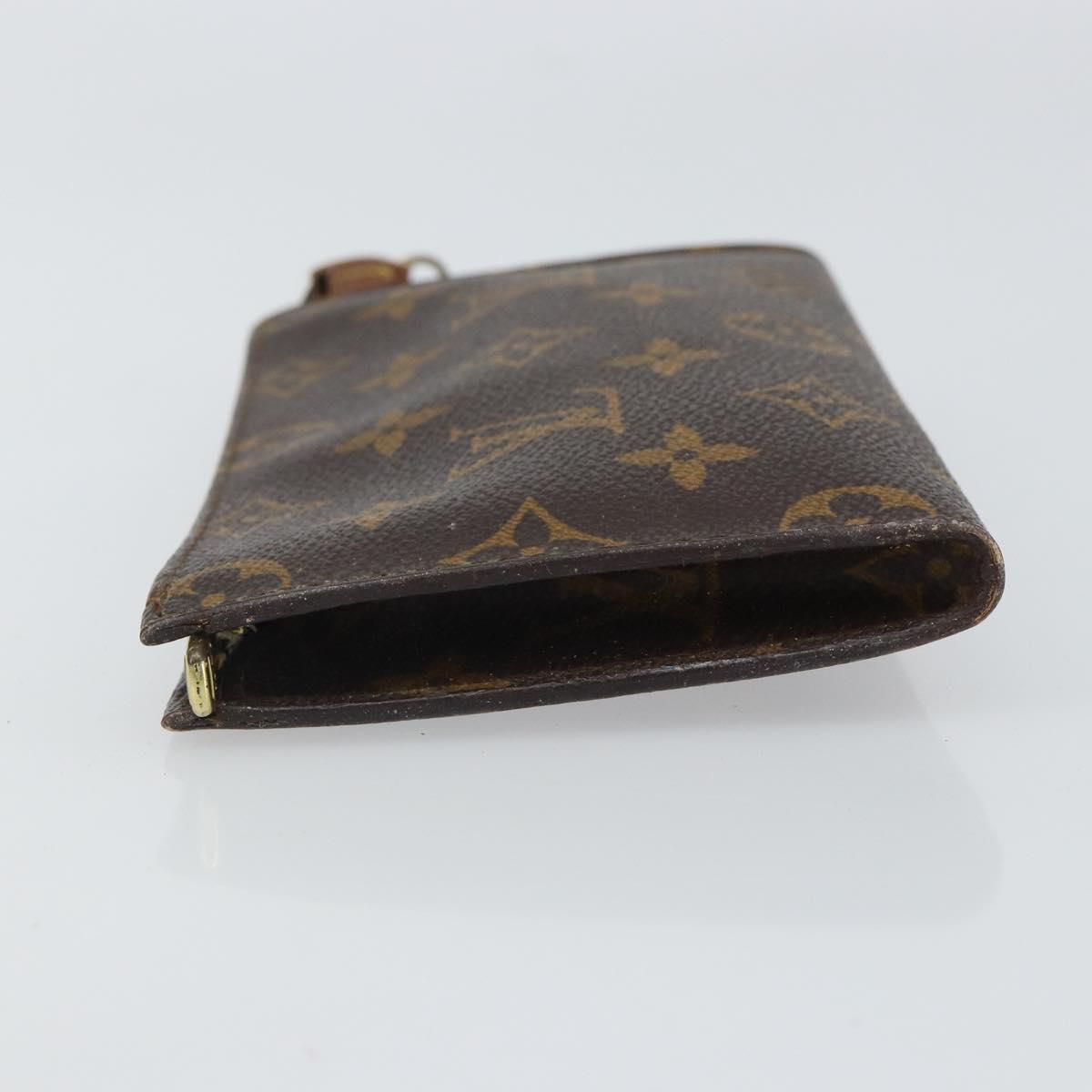 LOUIS VUITTON Monogram Bucket PM Accessory Pouch LV Auth 162697