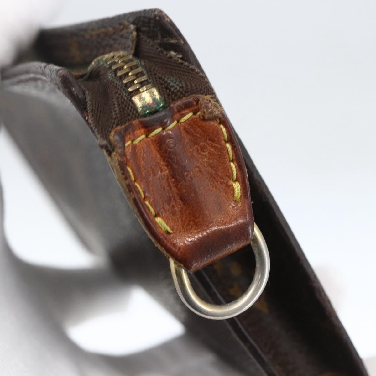 LOUIS VUITTON Monogram Bucket GM Accessory Pouch LV Auth 162698