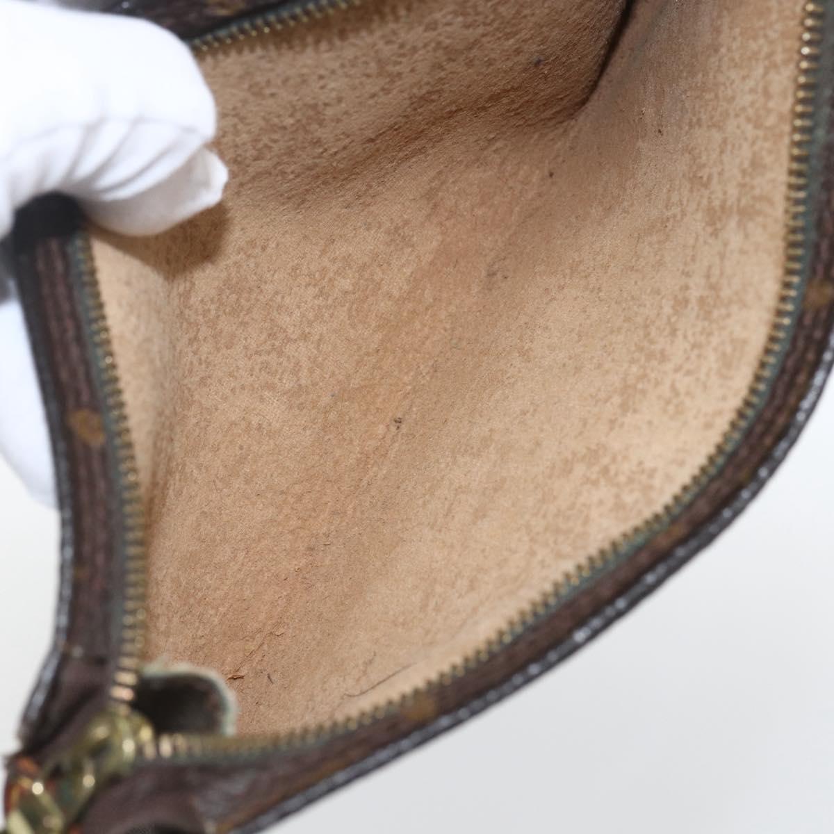 LOUIS VUITTON Monogram Bucket GM Accessory Pouch LV Auth 162698