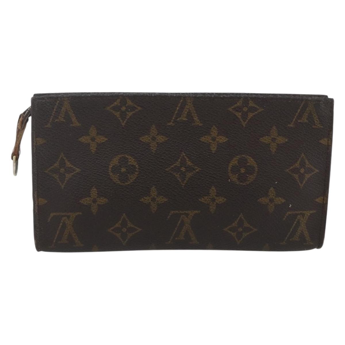 LOUIS VUITTON Monogram Bucket GM Accessory Pouch LV Auth 162698