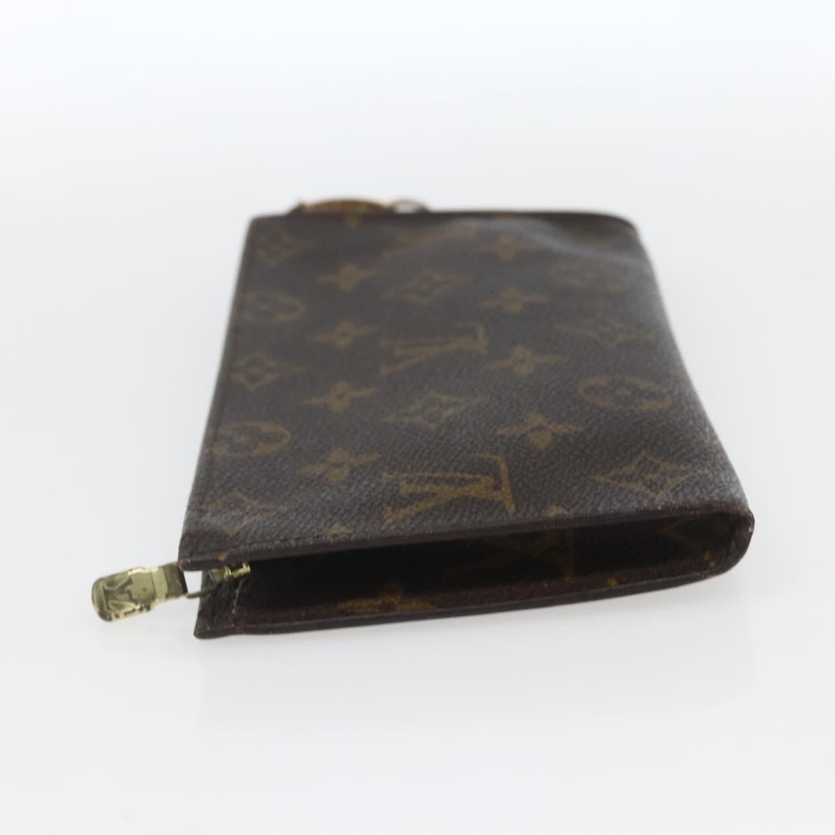 LOUIS VUITTON Monogram Bucket GM Accessory Pouch LV Auth 162698