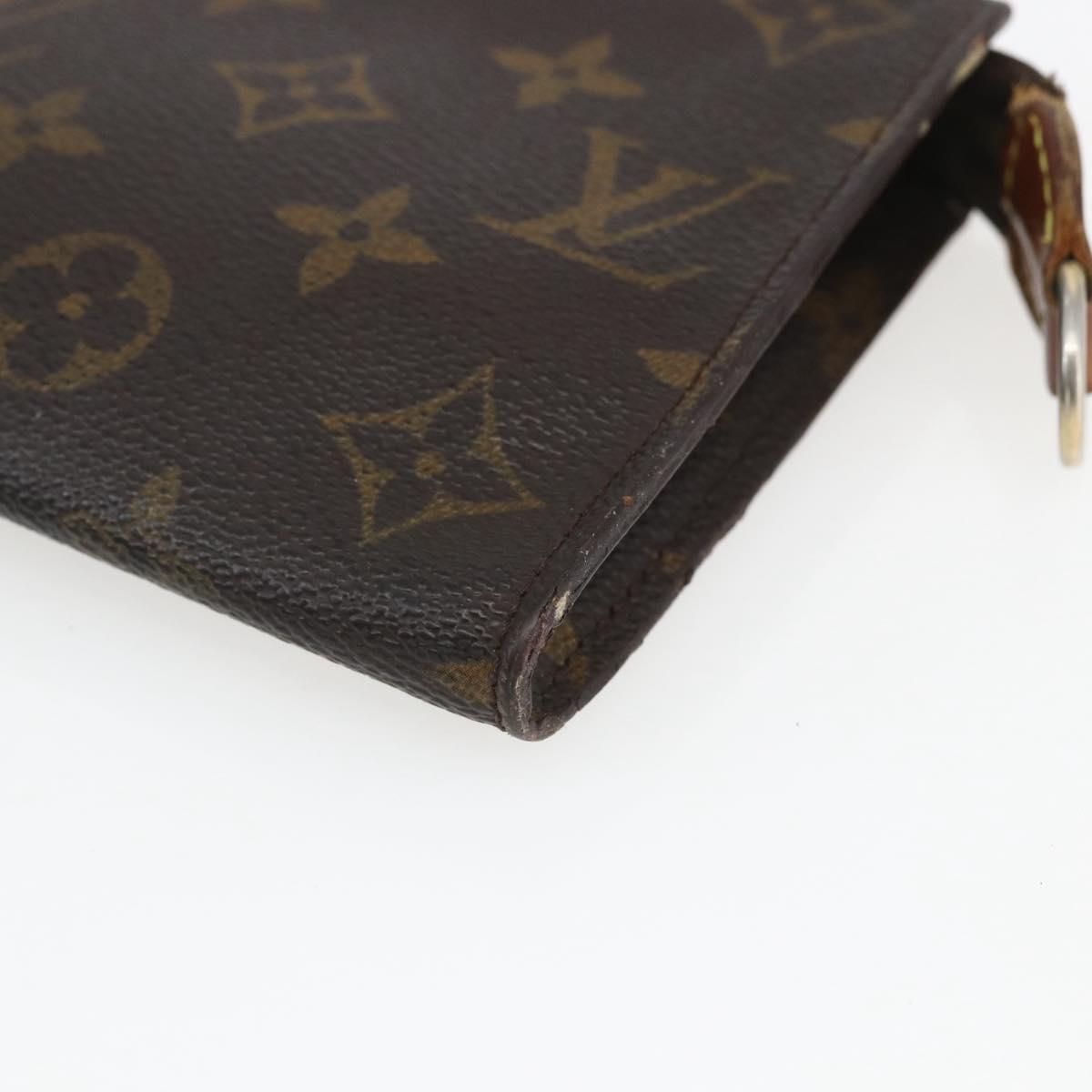 LOUIS VUITTON Monogram Bucket GM Accessory Pouch LV Auth 162698
