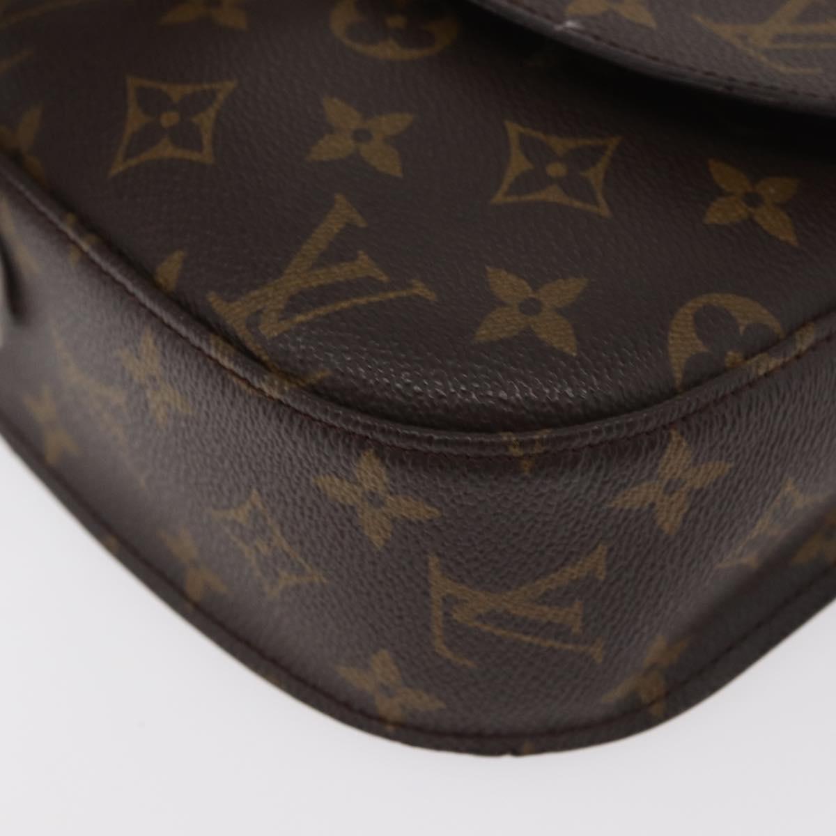 LOUIS VUITTON Monogram Saint Cloud GM Shoulder Bag M51242 LV Auth 162705