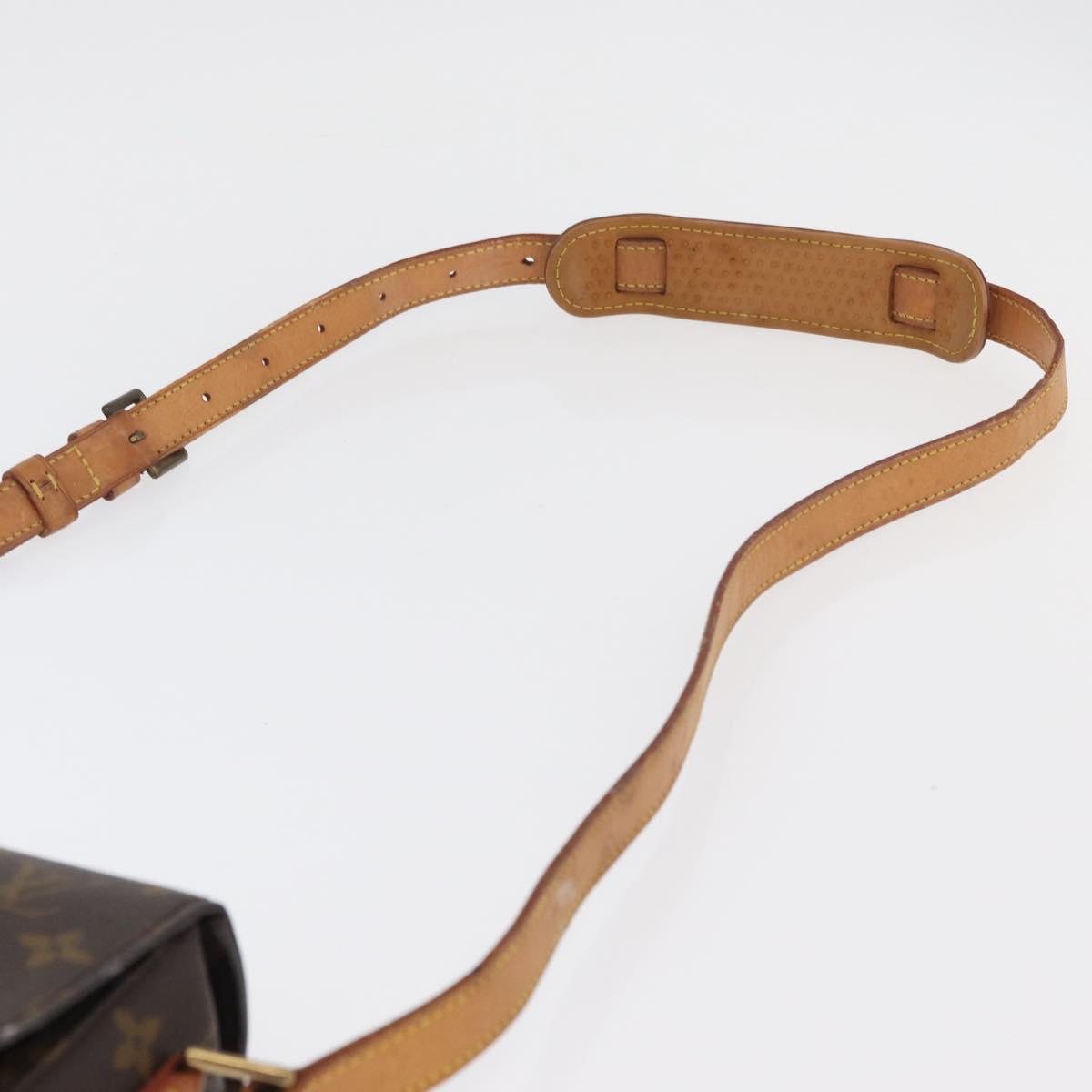 LOUIS VUITTON Monogram Saint Cloud GM Shoulder Bag M51242 LV Auth 162705