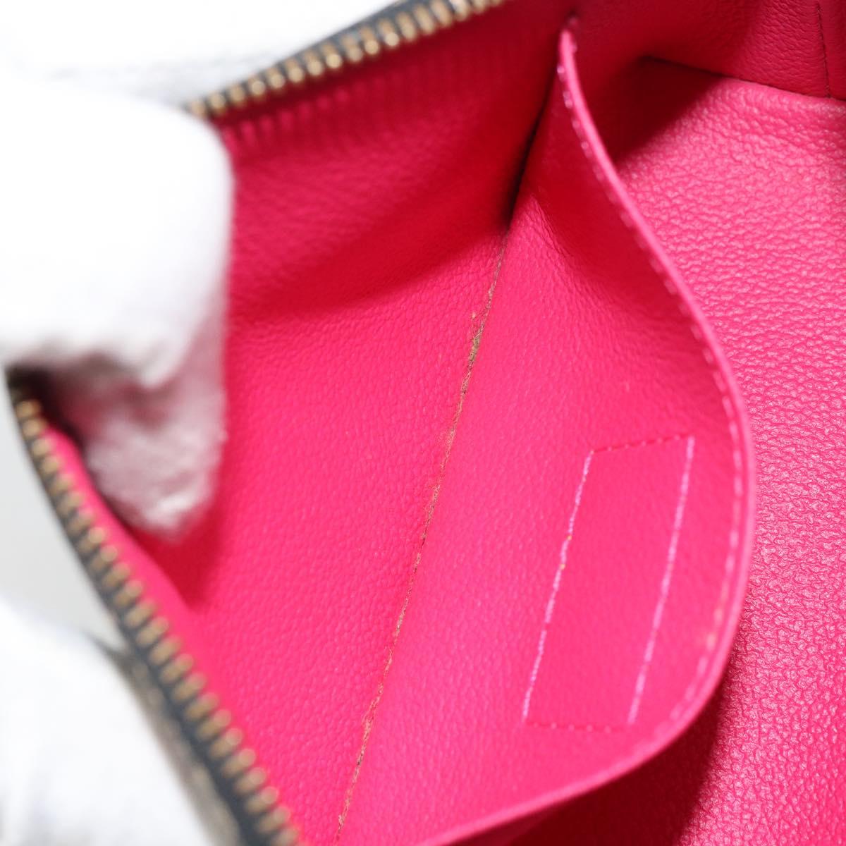 LOUIS VUITTON Monogram Multicolor Pochette Pouch Black M47355 LV Auth 162711