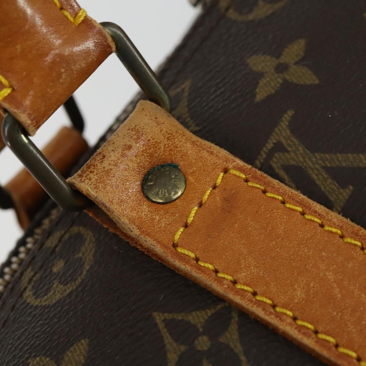 LOUIS VUITTON Monogram Keepall 45 Boston Bag M41428 LV Auth 162730