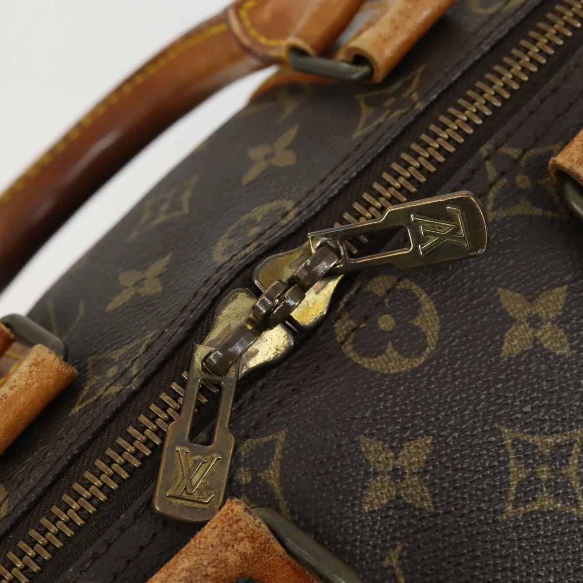 LOUIS VUITTON Monogram Keepall 45 Boston Bag M41428 LV Auth 162730