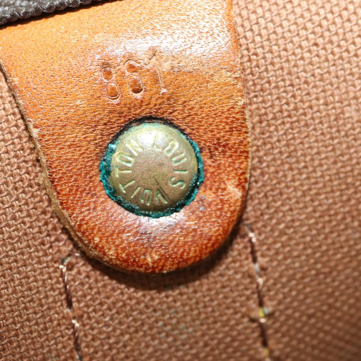 LOUIS VUITTON Monogram Keepall 45 Boston Bag M41428 LV Auth 162730