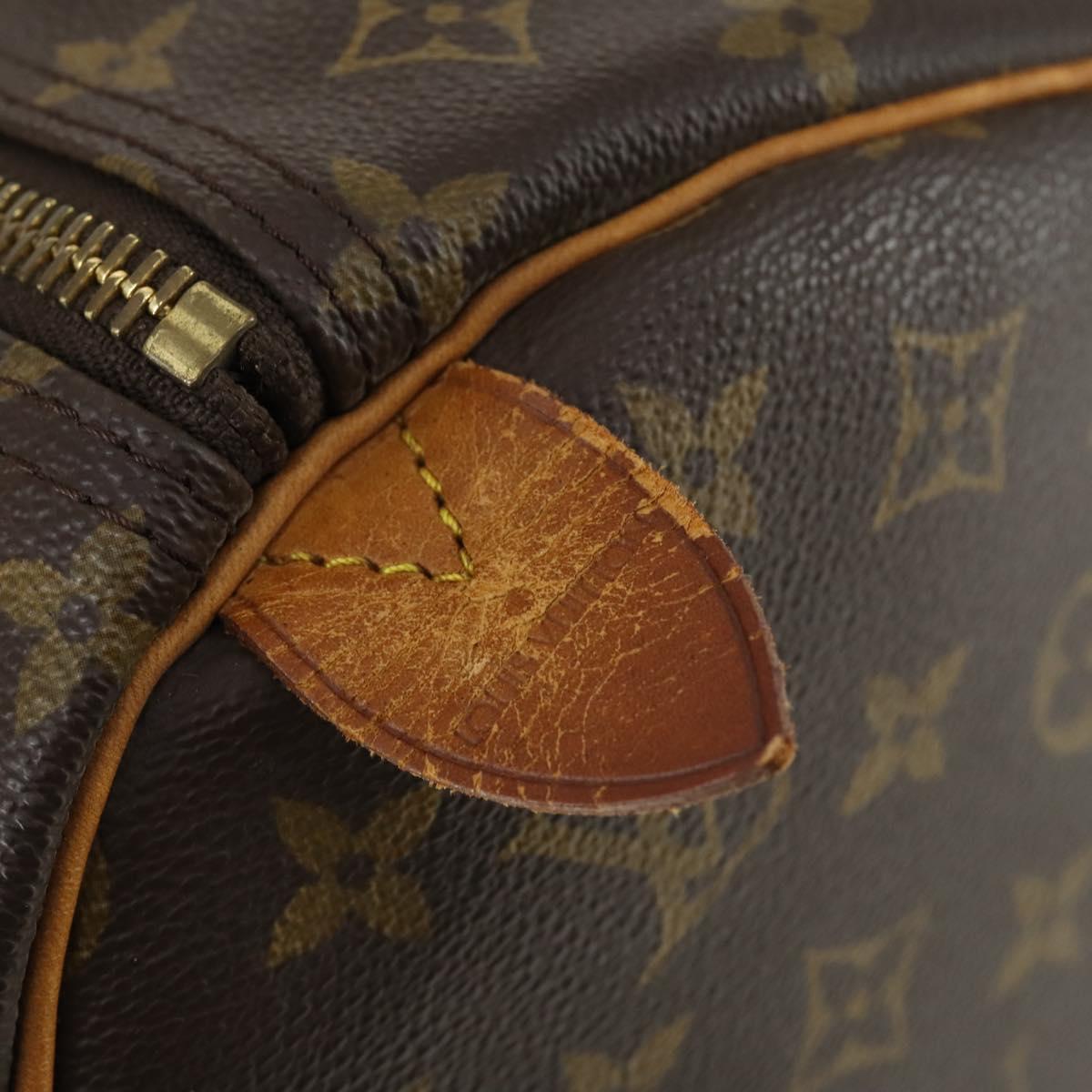 LOUIS VUITTON Monogram Keepall 60 Boston Bag M41422 LV Auth 162733
