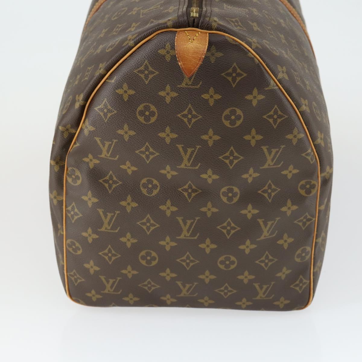 LOUIS VUITTON Monogram Keepall 60 Boston Bag M41422 LV Auth 162733