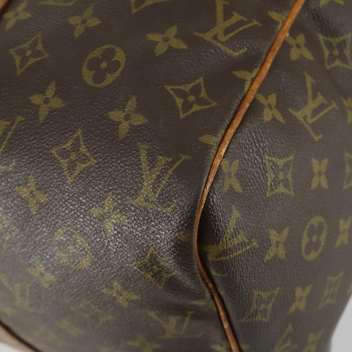 LOUIS VUITTON Monogram Sac Souple 45 Boston Bag M41624 LV Auth 162734