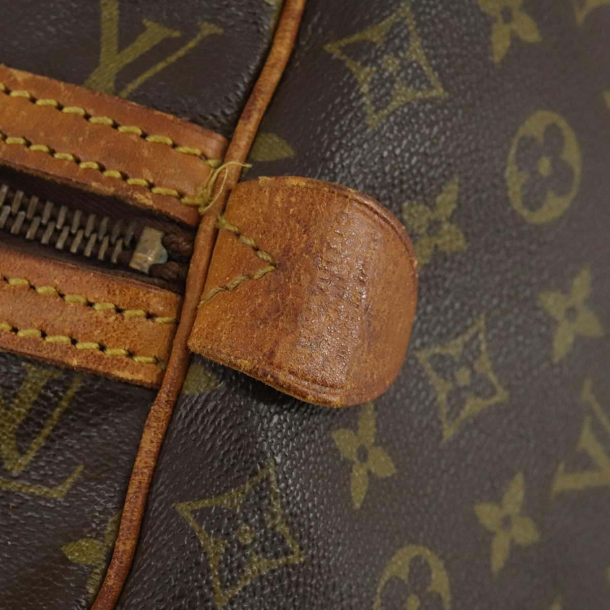 LOUIS VUITTON Monogram Sac Souple 45 Boston Bag M41624 LV Auth 162734