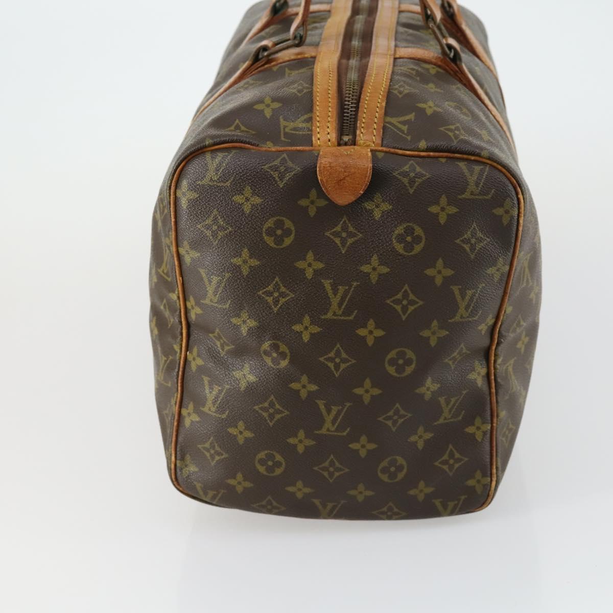 LOUIS VUITTON Monogram Sac Souple 45 Boston Bag M41624 LV Auth 162734