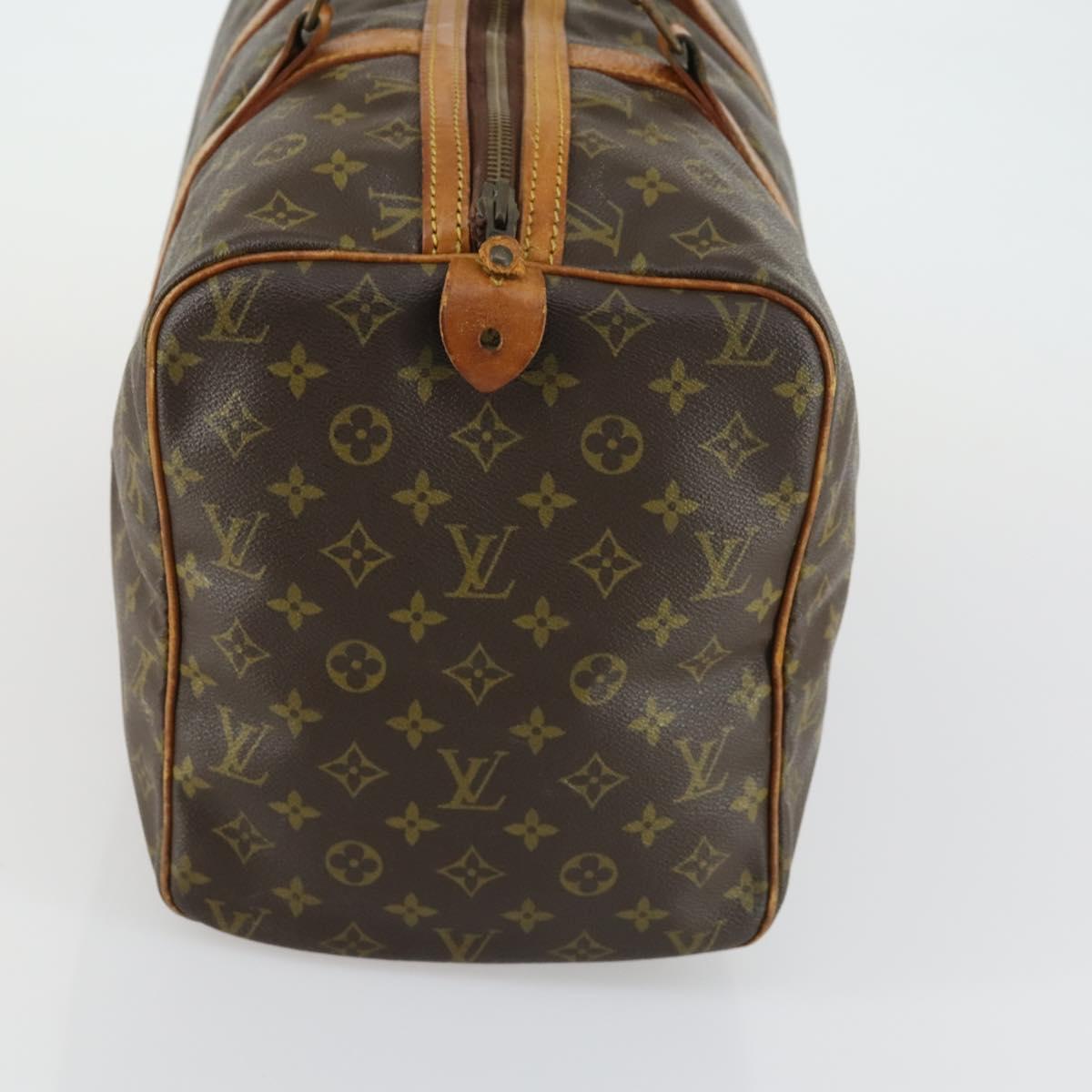LOUIS VUITTON Monogram Sac Souple 45 Boston Bag M41624 LV Auth 162734