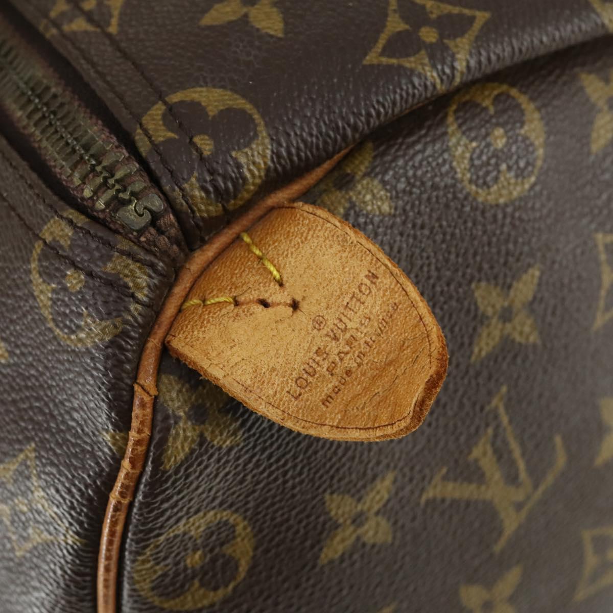 LOUIS VUITTON Monogram Keepall 50 Boston Bag M41426 LV Auth 162749