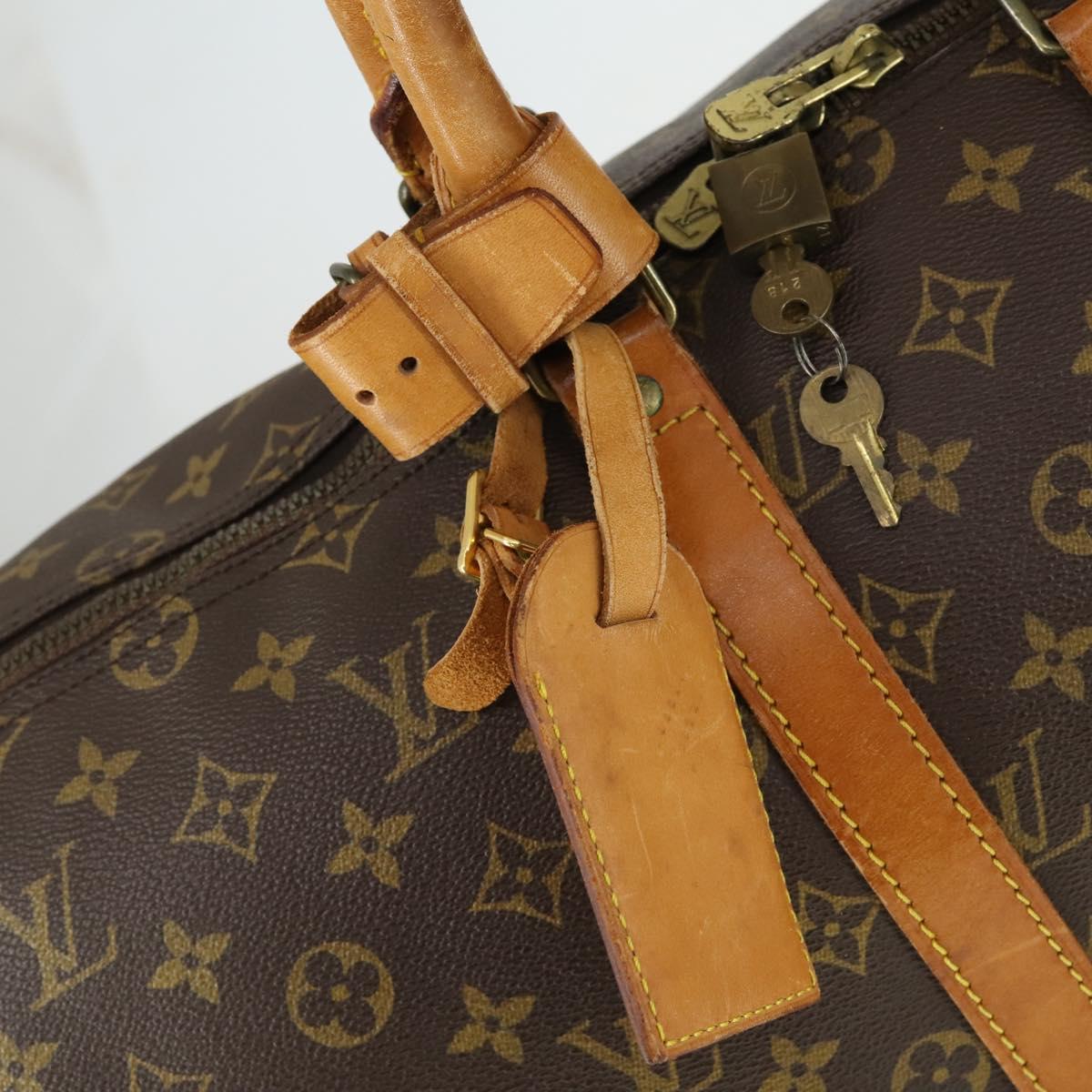 LOUIS VUITTON Monogram Keepall 50 Boston Bag M41426 LV Auth 162749