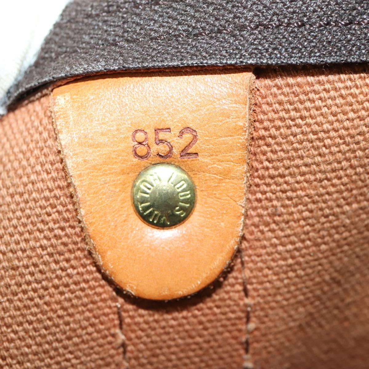 LOUIS VUITTON Monogram Keepall 50 Boston Bag M41426 LV Auth 162749