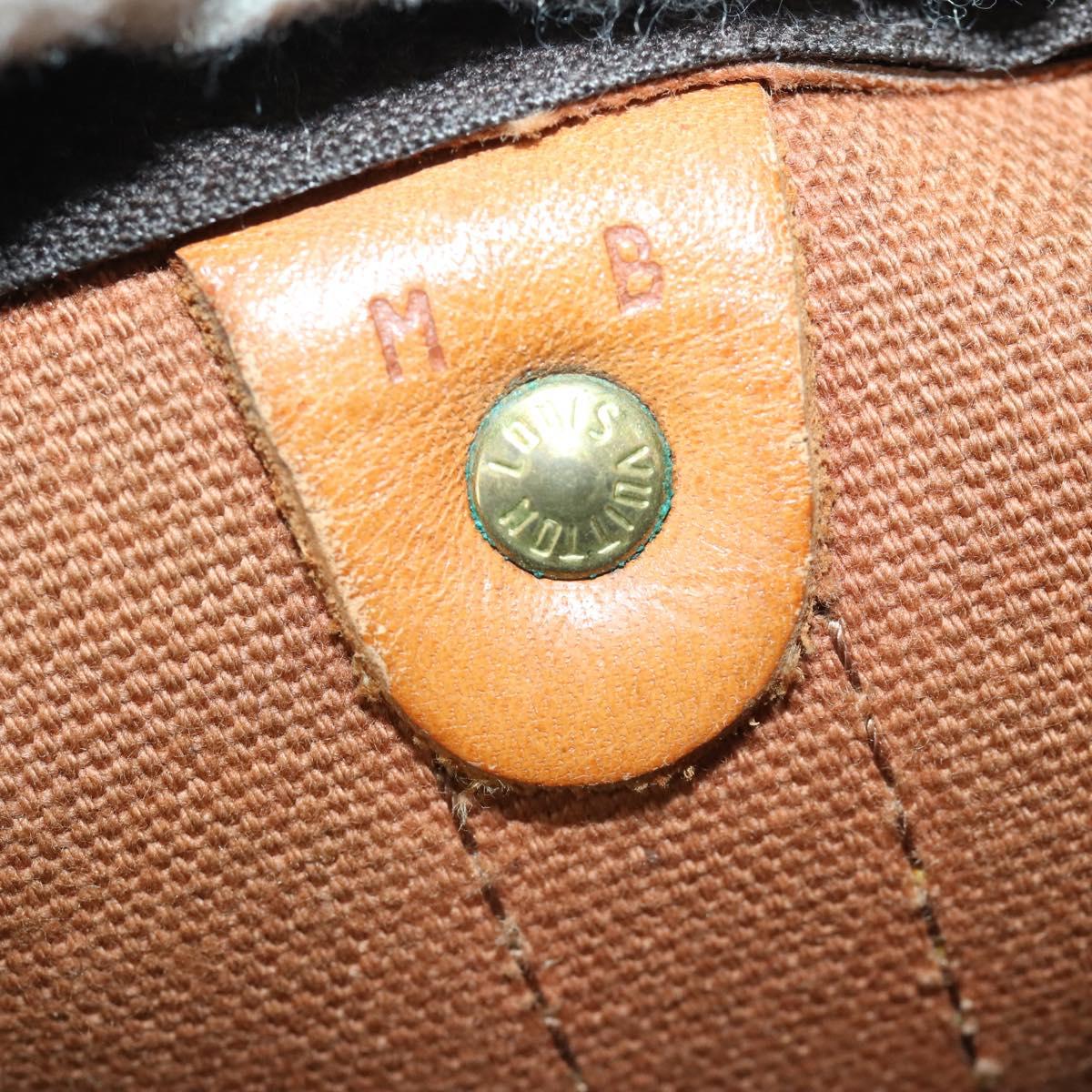 LOUIS VUITTON Monogram Keepall 50 Boston Bag M41426 LV Auth 162749