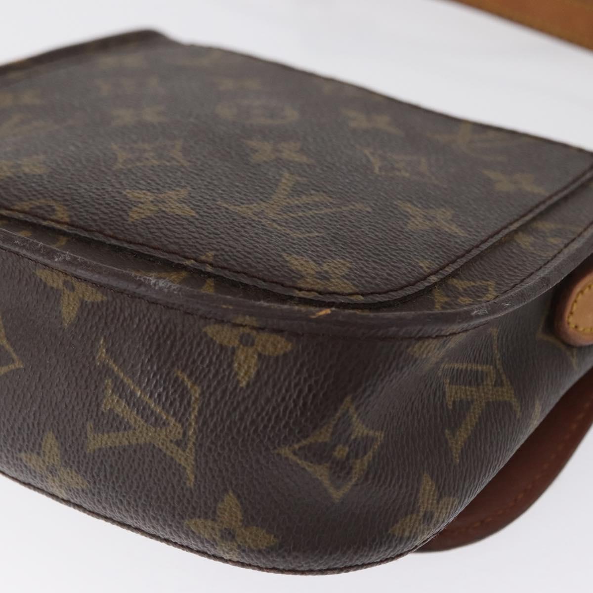 LOUIS VUITTON Monogram Saint Cloud PM Shoulder Bag M51244 LV Auth 162750
