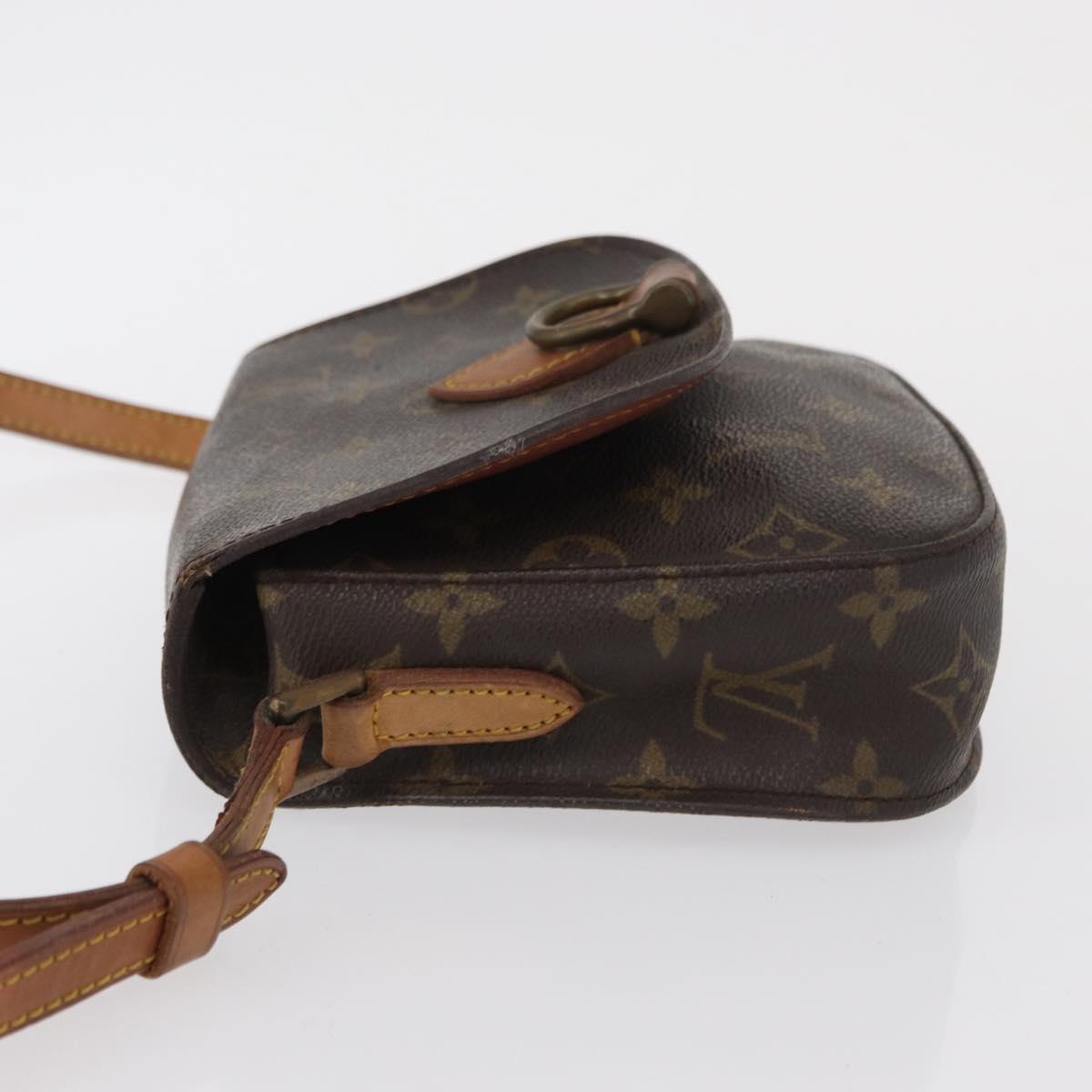 LOUIS VUITTON Monogram Saint Cloud PM Shoulder Bag M51244 LV Auth 162750