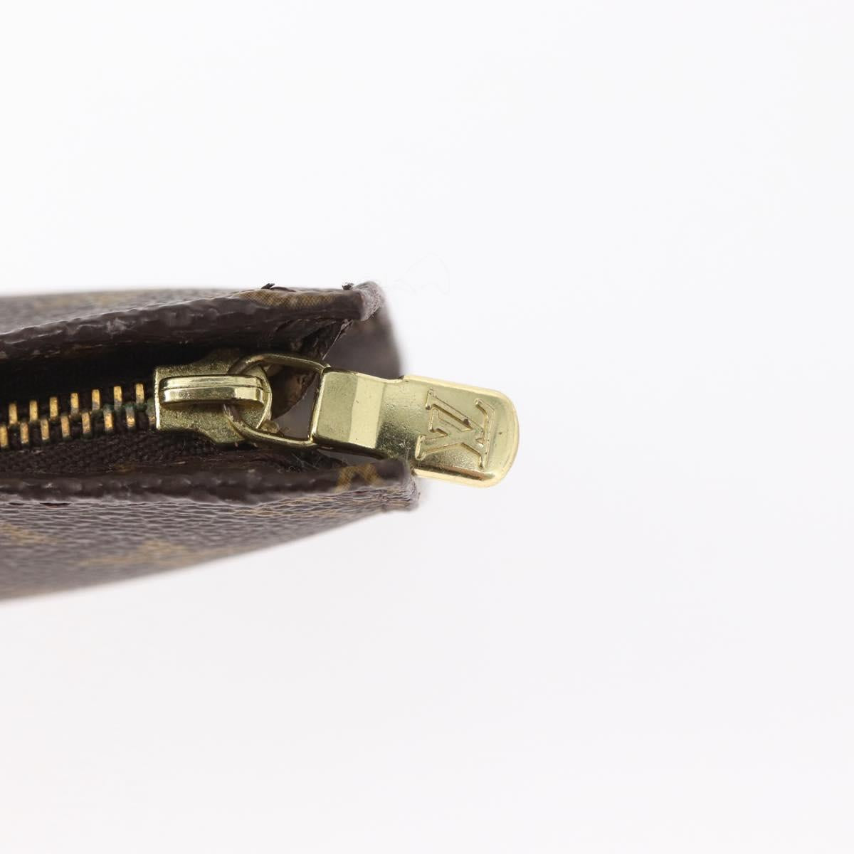 LOUIS VUITTON Monogram Bucket PM Accessory Pouch LV Auth 162751