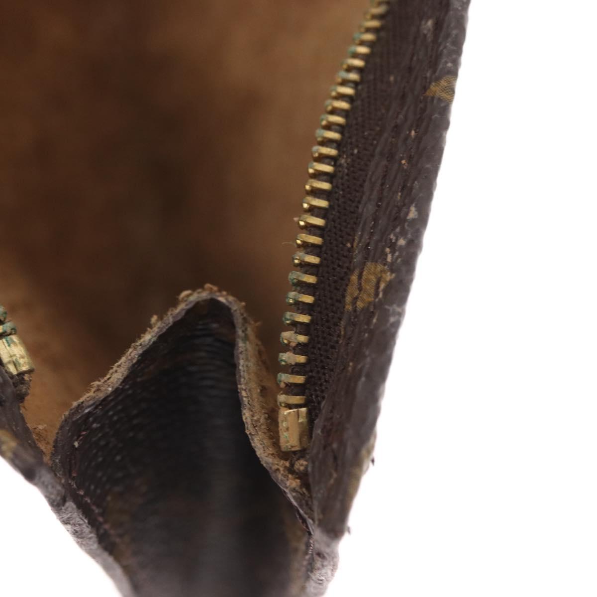 LOUIS VUITTON Monogram Bucket PM Accessory Pouch LV Auth 162751