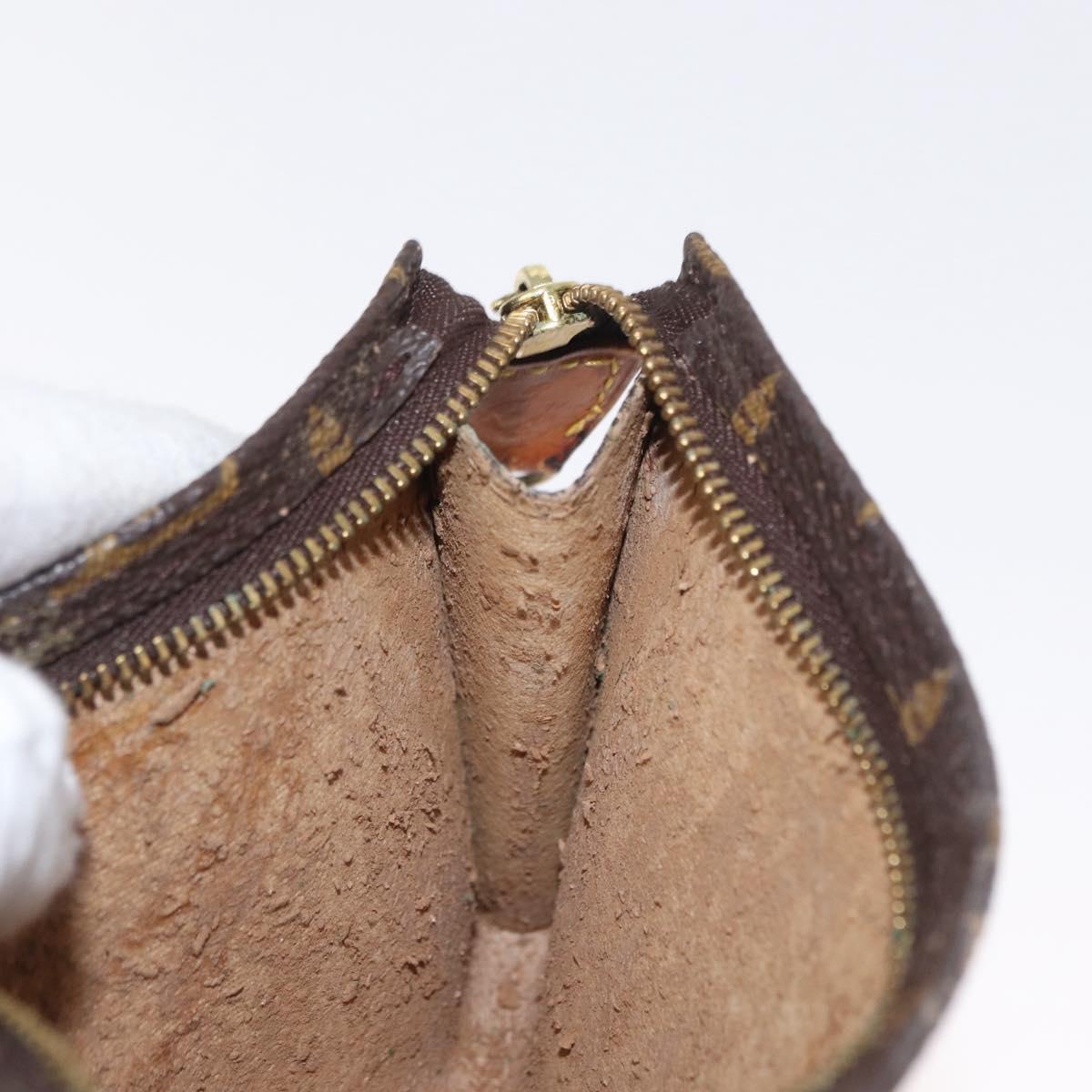 LOUIS VUITTON Monogram Bucket PM Accessory Pouch LV Auth 162751