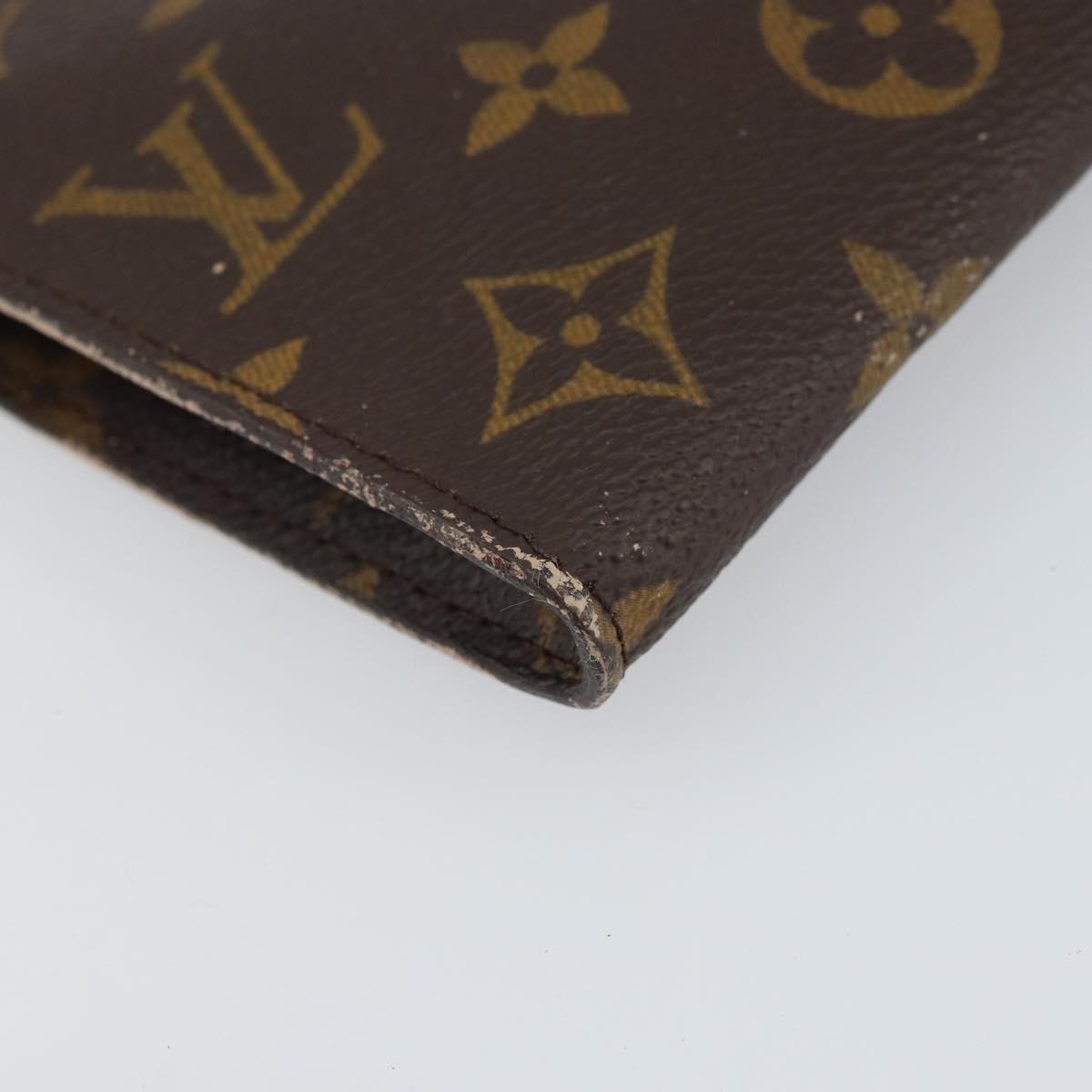 LOUIS VUITTON Monogram Bucket GM Accessory Pouch LV Auth 162752