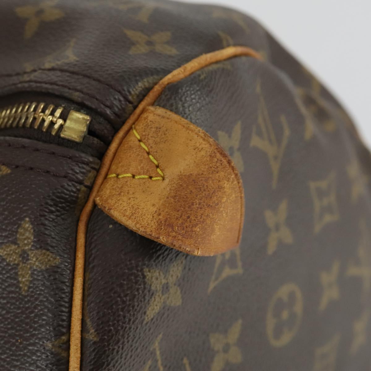 LOUIS VUITTON Monogram Keepall 45 Boston Bag M41428 LV Auth 162757