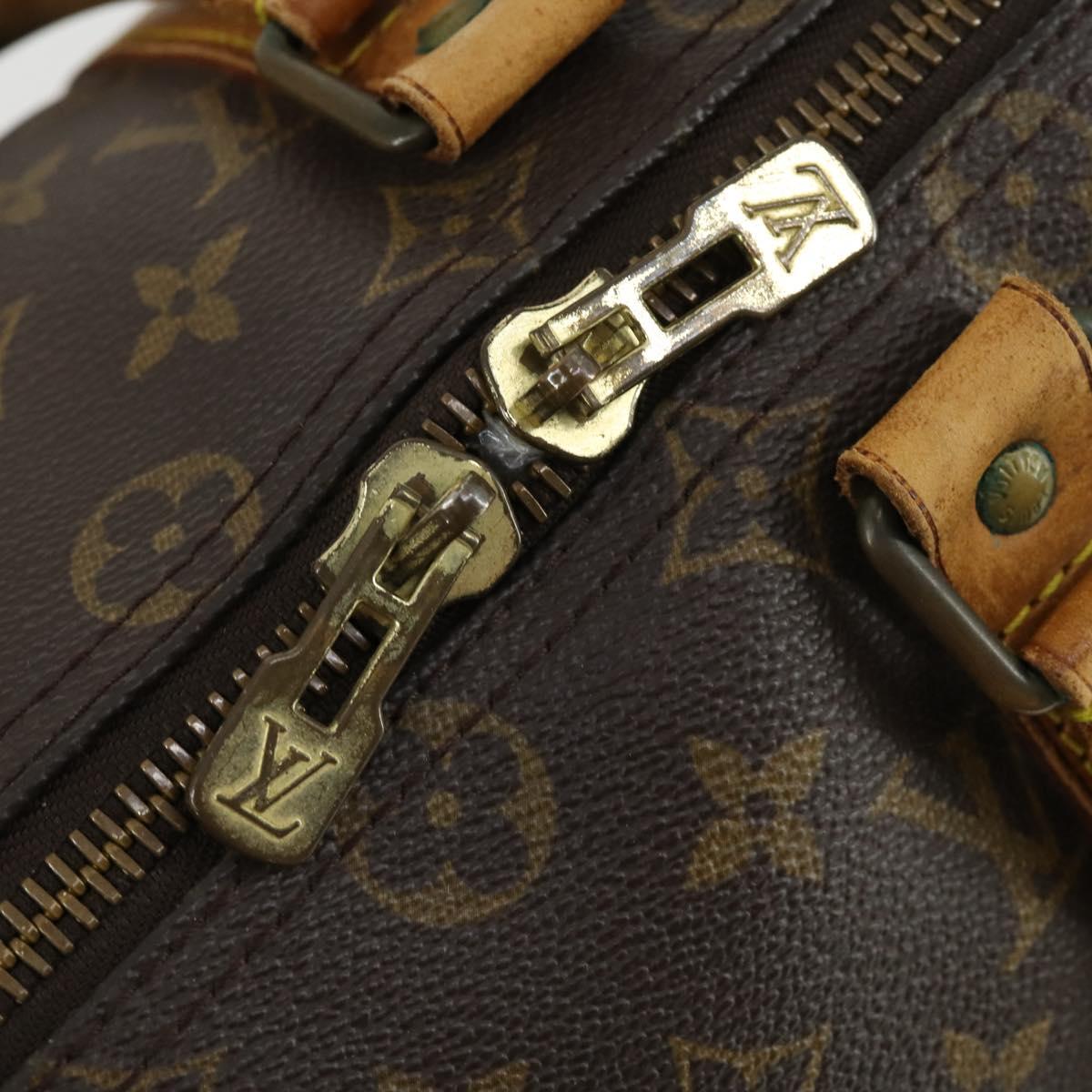 LOUIS VUITTON Monogram Keepall 45 Boston Bag M41428 LV Auth 162757