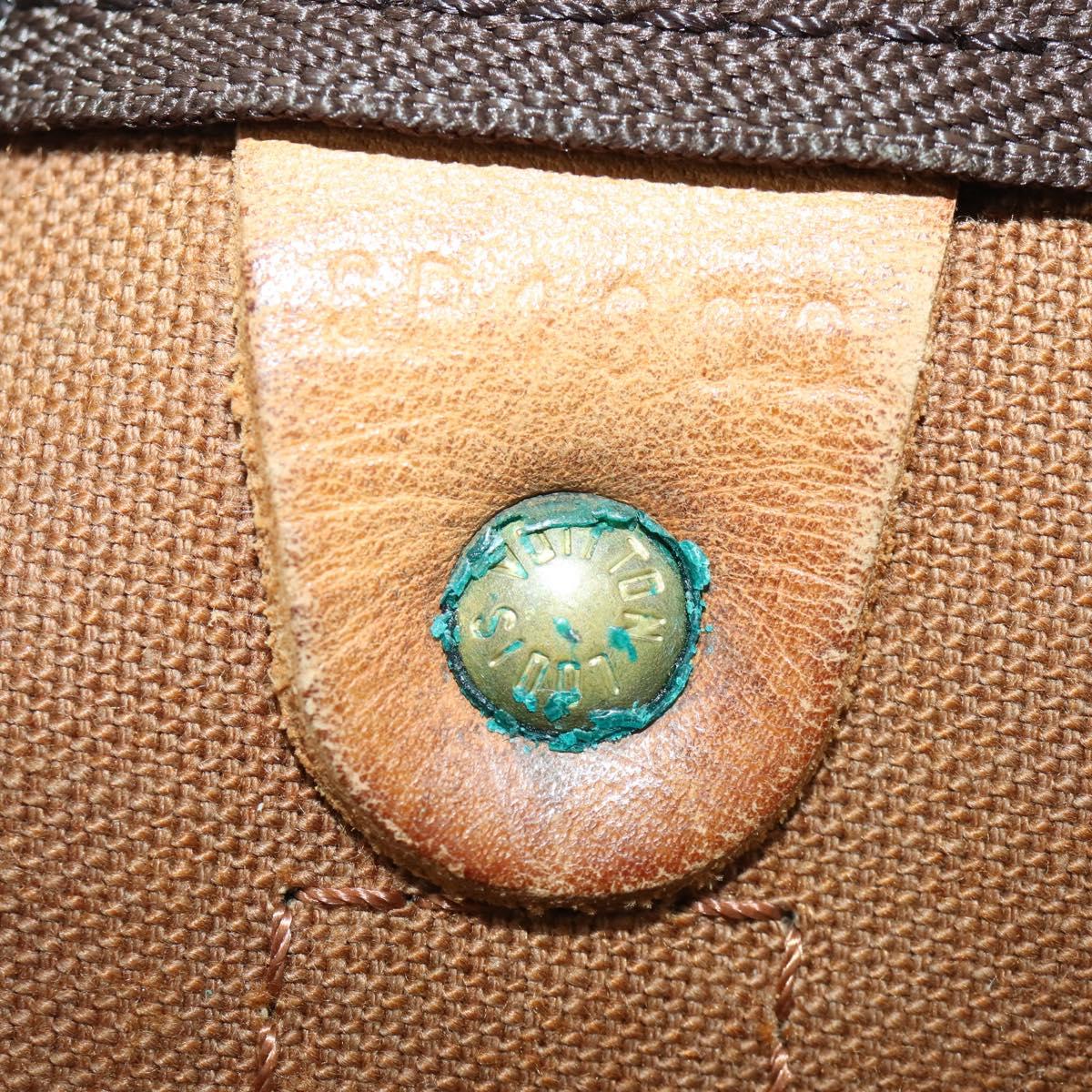 LOUIS VUITTON Monogram Keepall 45 Boston Bag M41428 LV Auth 162757