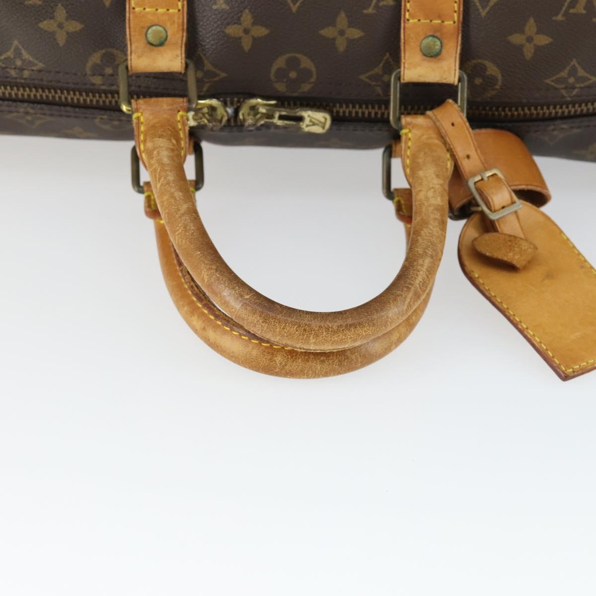 LOUIS VUITTON Monogram Keepall 45 Boston Bag M41428 LV Auth 162757