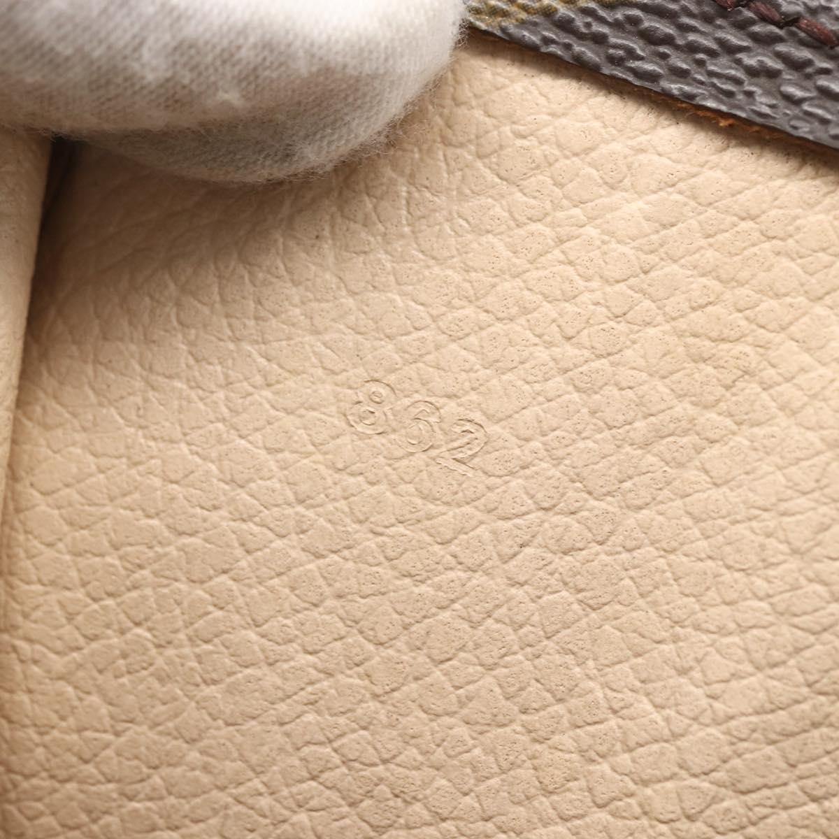 LOUIS VUITTON Monogram Sac Plat Hand Bag M51140 LV Auth 162783