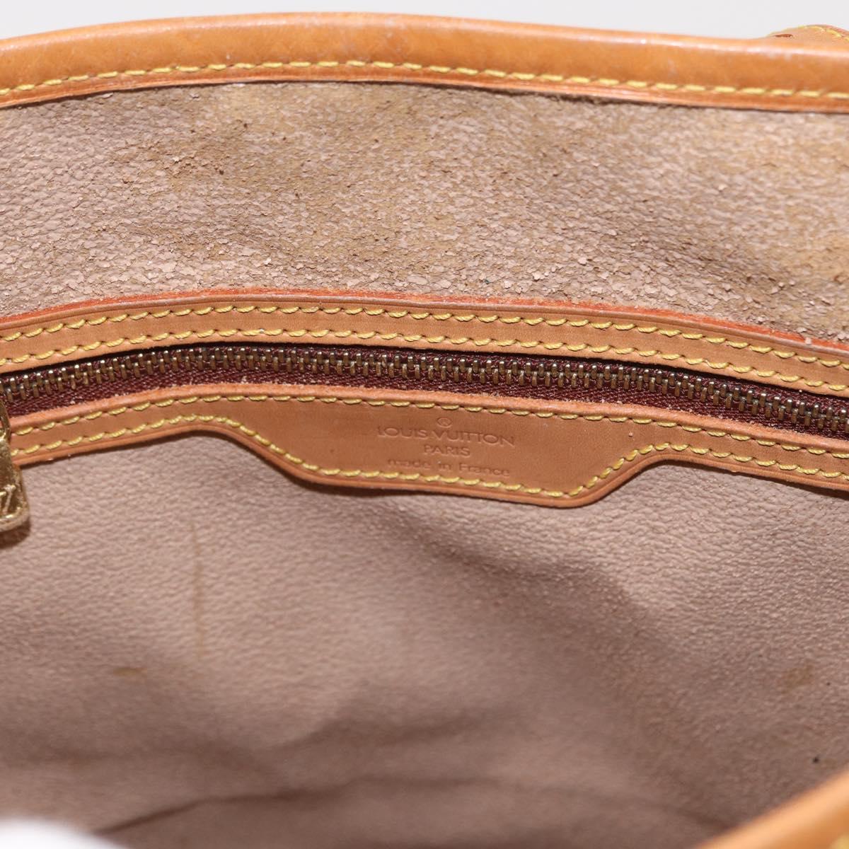 LOUIS VUITTON Monogram Bucket GM Shoulder Bag M42236 LV Auth 162785