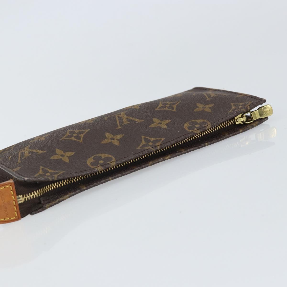 LOUIS VUITTON Monogram Bucket GM Accessory Pouch LV Auth 162786