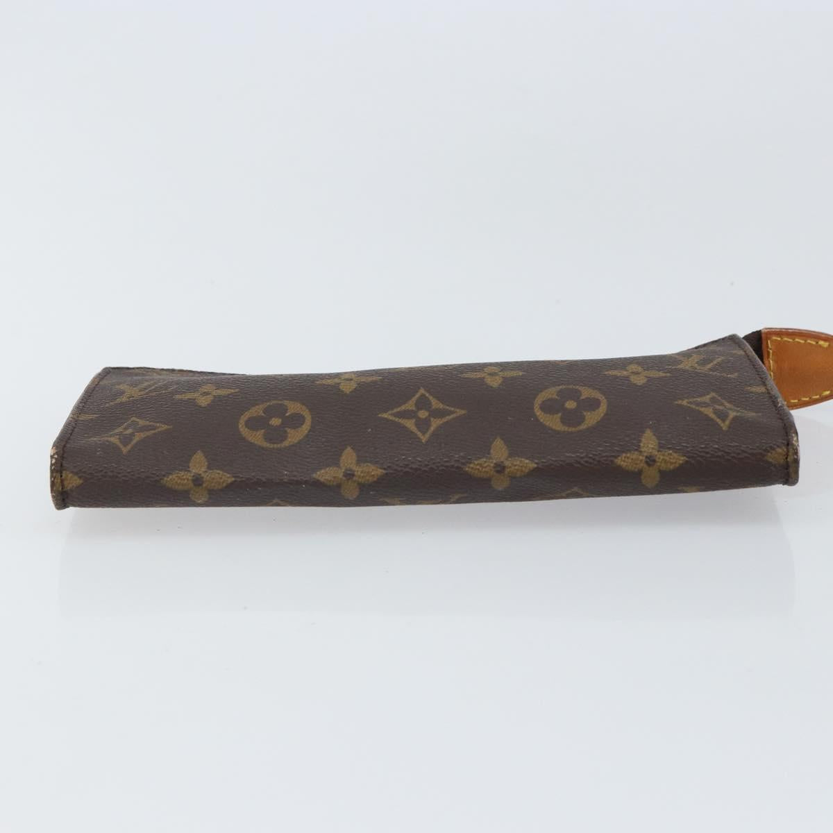 LOUIS VUITTON Monogram Bucket GM Accessory Pouch LV Auth 162786
