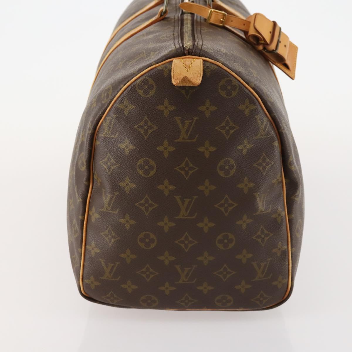LOUIS VUITTON Monogram Keepall 50 Boston Bag M41426 LV Auth 162788