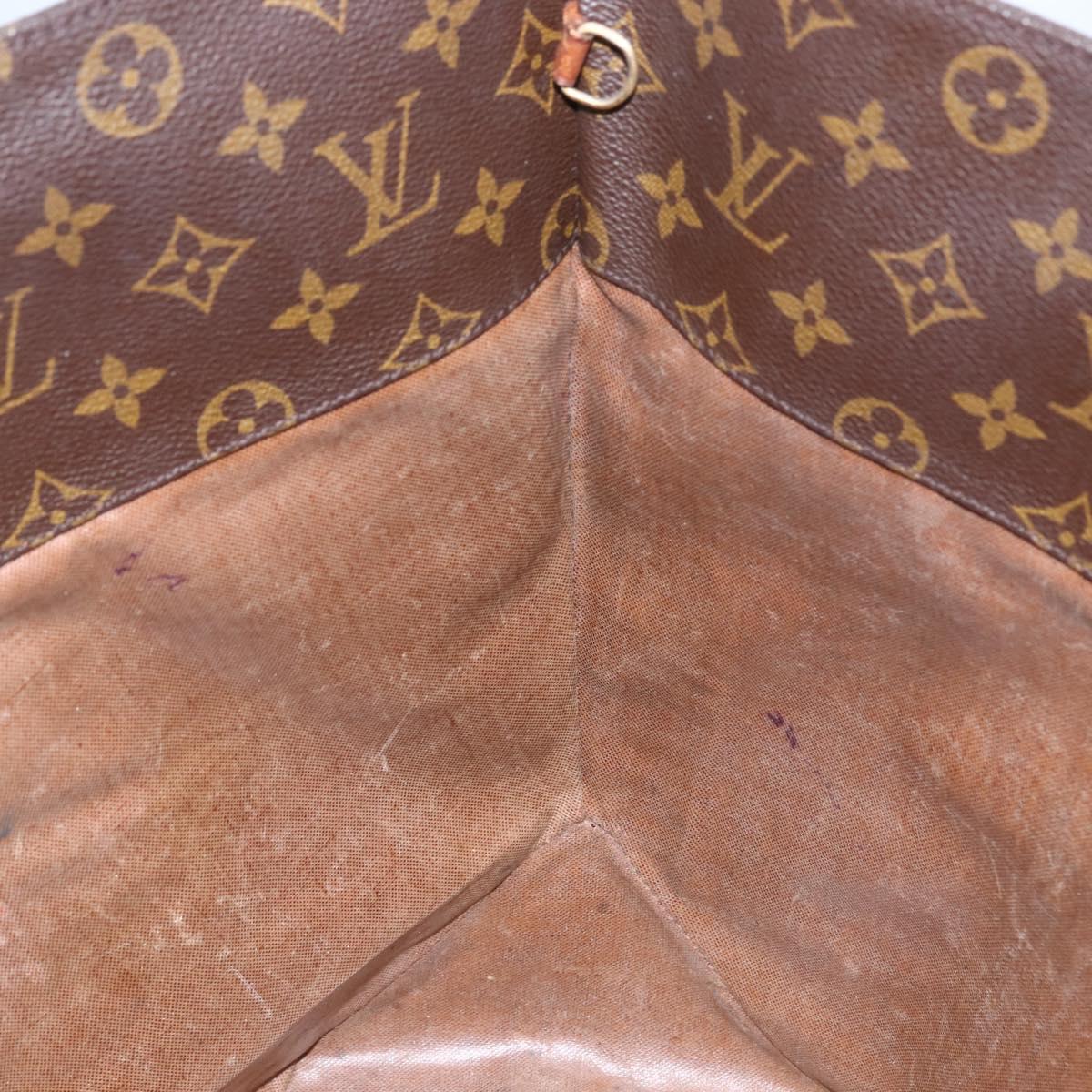 LOUIS VUITTON Monogram Sac Shopping Tote Bag M51108 LV Auth 162791
